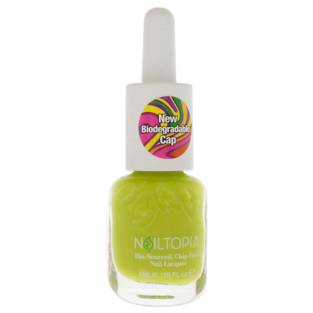 Bio-Sourced Chip Free Nail Lacquer - Kiwi To My Heart by Nailtopia for Women - 0.17 oz Nail Polish