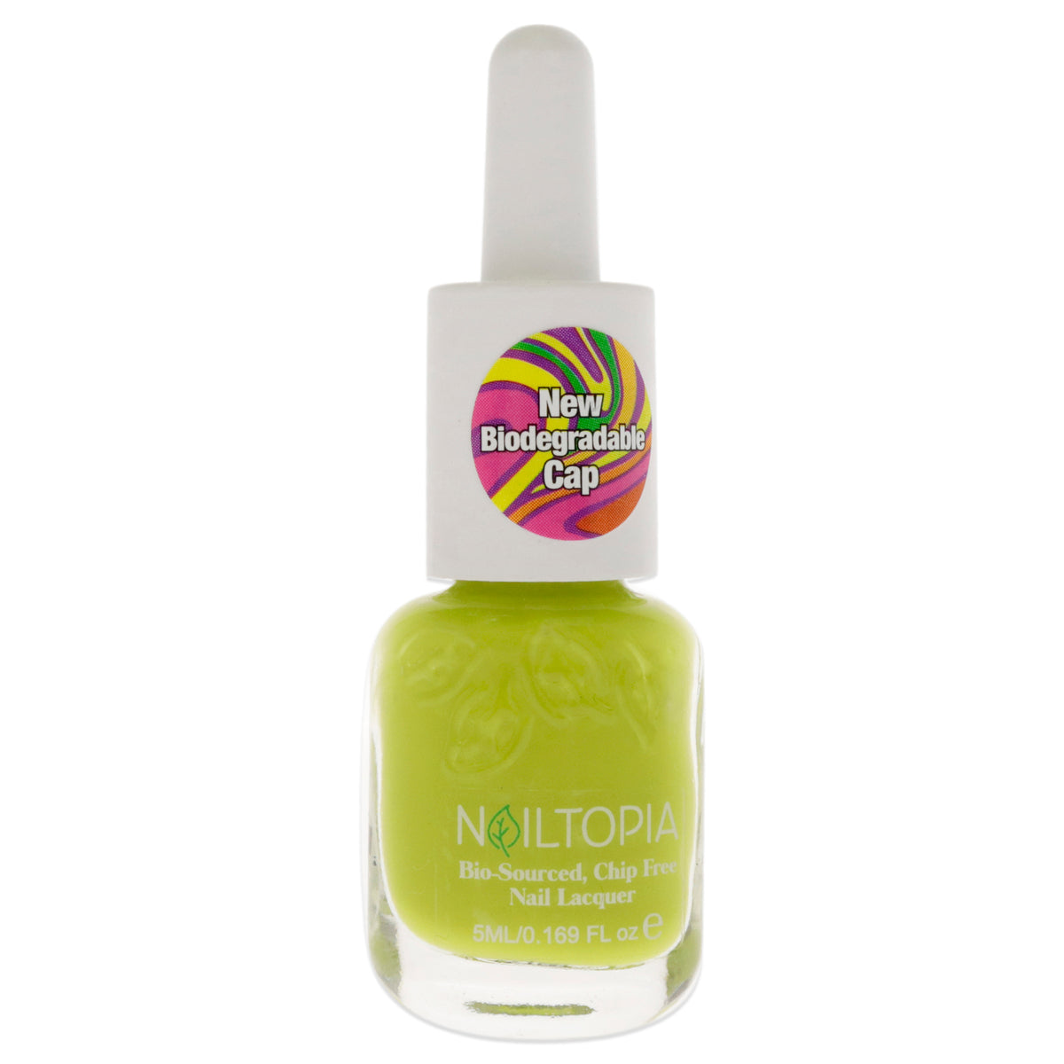 Bio-Sourced Chip Free Nail Lacquer - Kiwi To My Heart by Nailtopia for Women - 0.17 oz Nail Polish