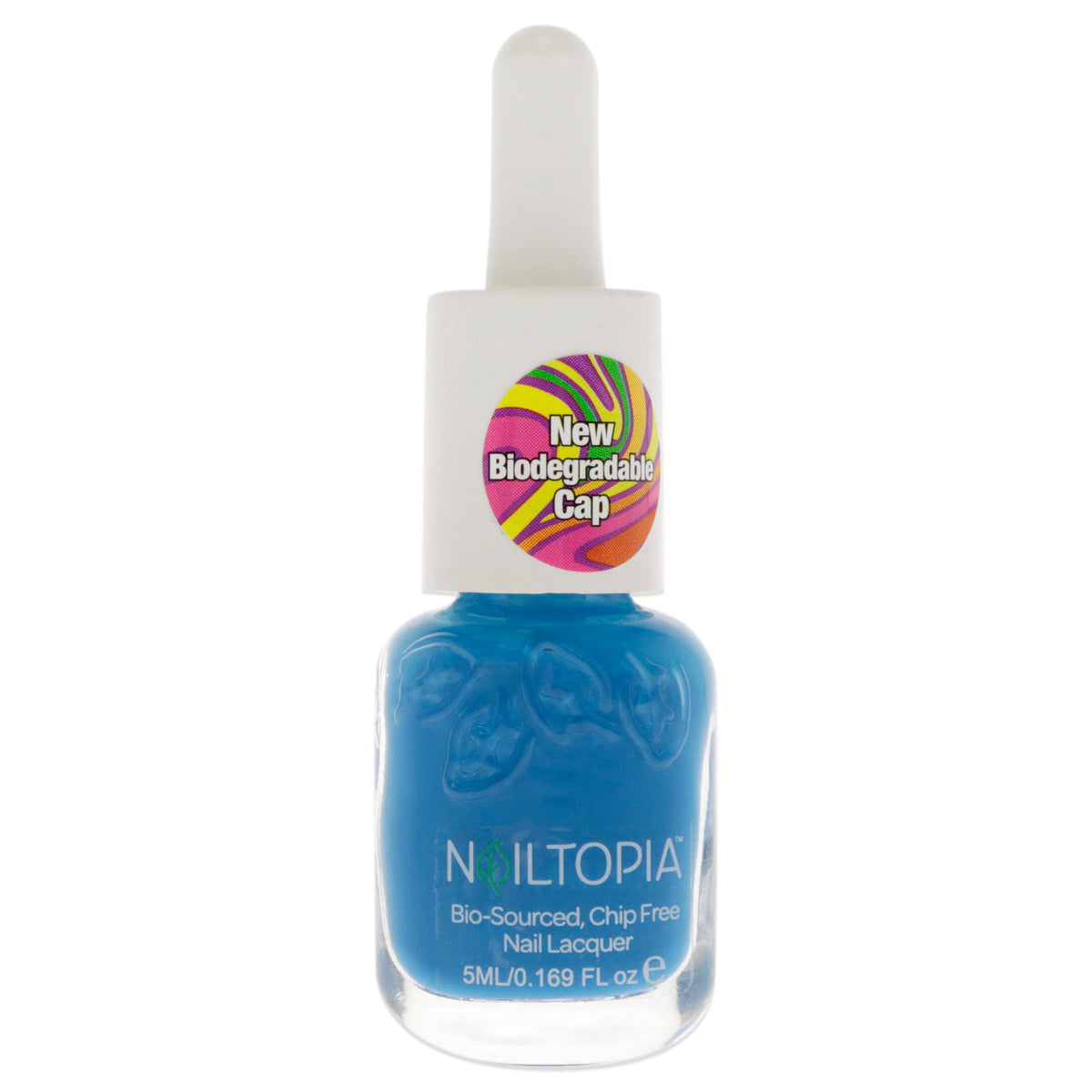 Bio-Sourced Chip Free Nail Lacquer - Blueberry Milk by Nailtopia for Women - 0.17 oz Nail Polish
