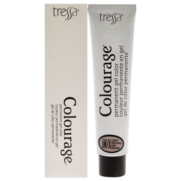 Colourage Permanent Gel Color - 6NA Natural Ash by Tressa for Unisex - 2 oz Hair Color