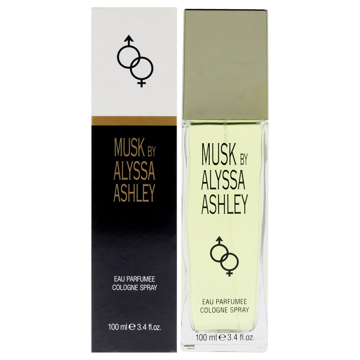 Musk by Alyssa Ashley for Women - 3.4 oz Cologne Spray