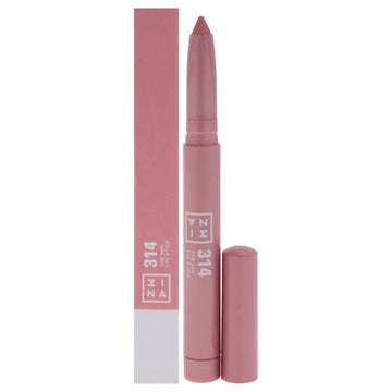 The 24H Eye Stick - 314 Ballet Pink Metallic by 3INA for Women - 0.049 oz Eye Shadow