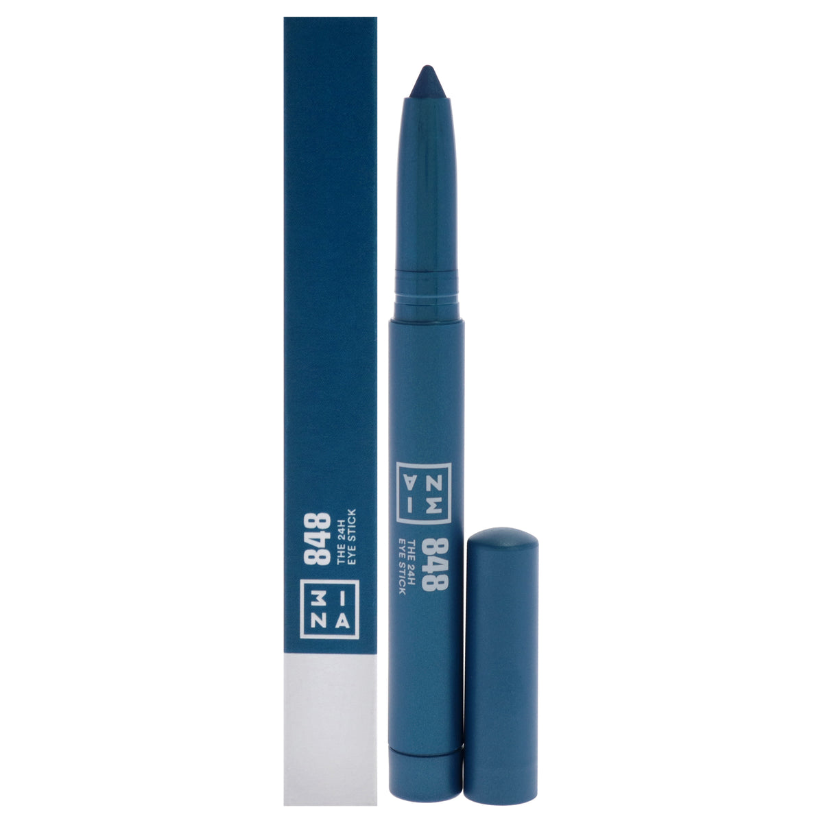 The 24H Eye Stick - 848 Sapphire Blue Metallic by 3INA for Women - 0.049 oz Eye Shadow