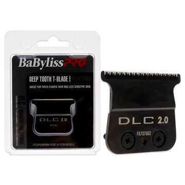 FX707BD2 Replacement T-Blade Deep Tooth - DLC by BaBylissPRO for Men - 1 Pc Blade