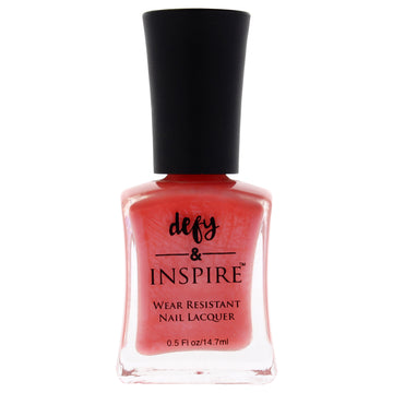 Wear Resistant Nail Lacquer - N13 The Best by Defy and Inspire for Women - 0.5 oz Nail Polish