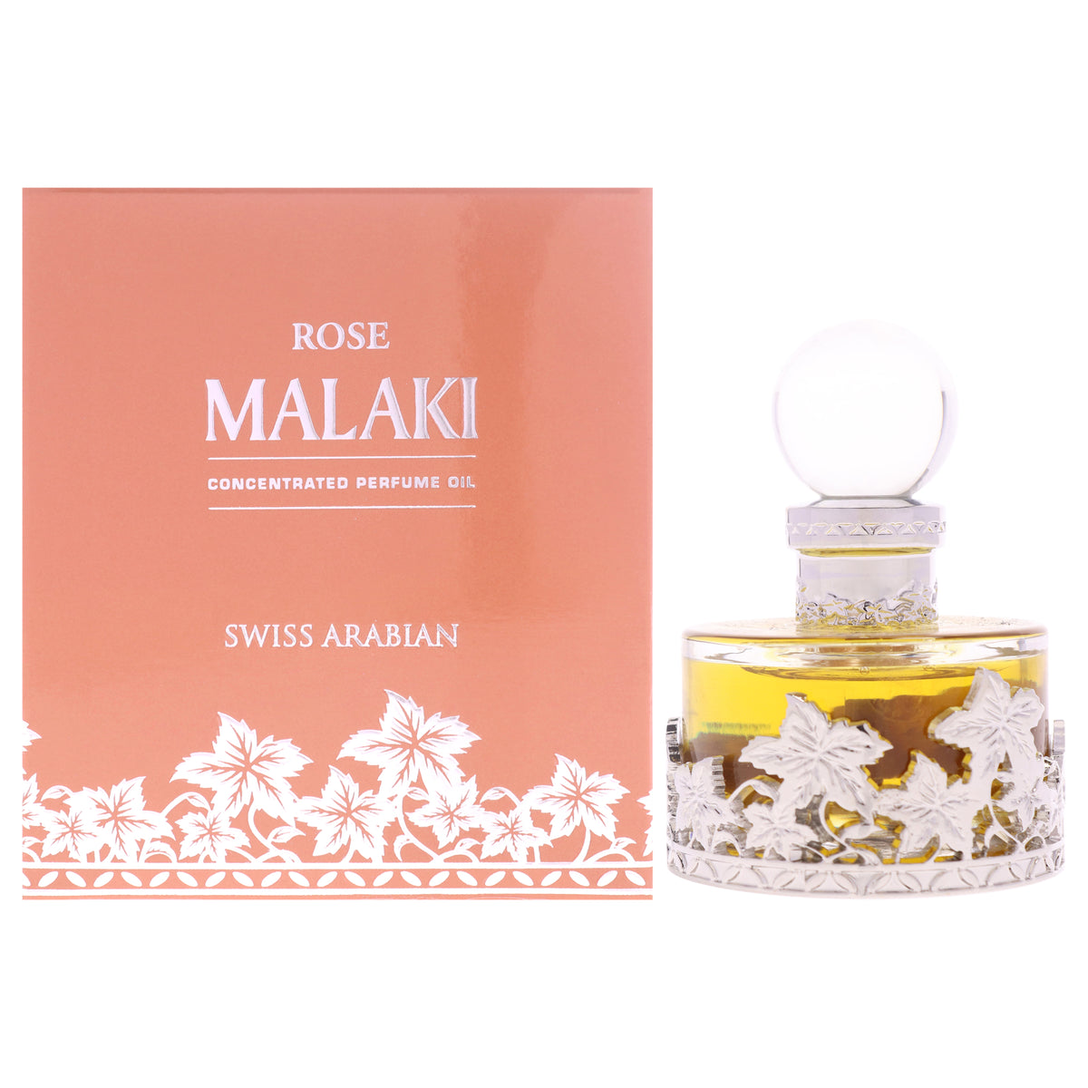 Rose Malaki by Swiss Arabian for Unisex - 0.84 oz Concentrated Perfume Oil