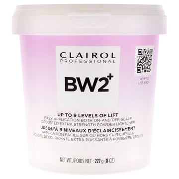 Basic White 2 Plus Powder Lightener by Clairol for Unisex - 8 oz Lightener