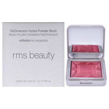 ReDimension Hydra Powder Blush - French Rose by RMS Beauty for Women - 0.25 oz Blush (Refillable)