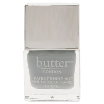 Patent Shine 10X Nail Lacquer - London Fog by Butter London for Women - 0.2 oz Nail Polish