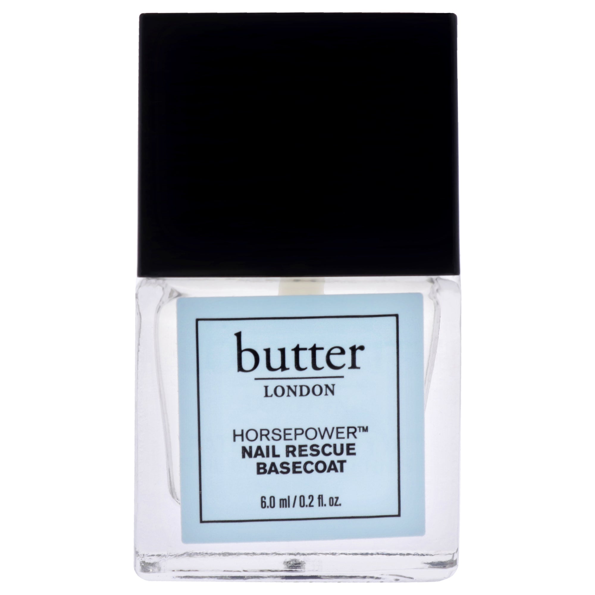 Horse Power Nail Rescue Base Coat by Butter London for Women - 0.2 oz Nail Polish