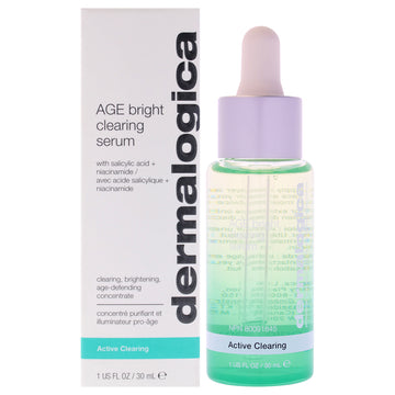 Age Bright Clearing Serum by Dermalogica for Unisex - 1 oz Serum