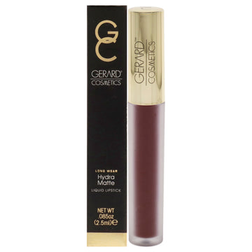 Hydra Matte Liquid Lipstick - Boss Lady by Gerard Cosmetic for Women - 0.085 oz Lipstick