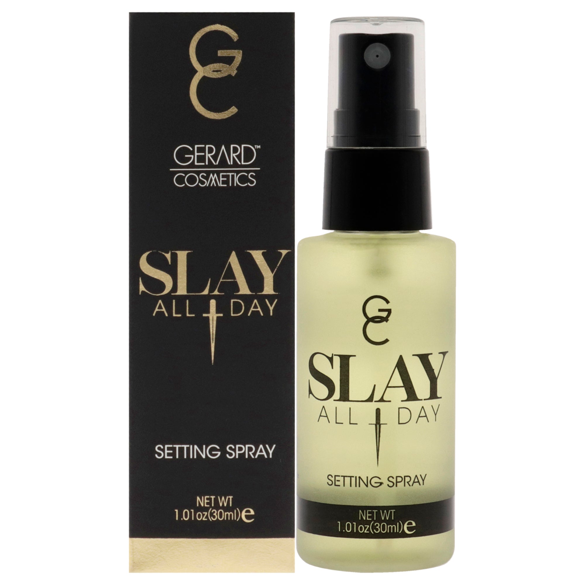 Slay All Day Setting Spray Mini - Lemongrass by Gerard Cosmetic for Women - 1.01 oz Spray