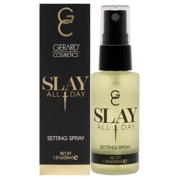 Slay All Day Setting Spray Mini - Lemongrass by Gerard Cosmetic for Women - 1.01 oz Spray