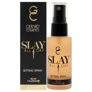 Slay All Day Setting Spray Mini - Peach by Gerard Cosmetic for Women - 1.01 oz Spray