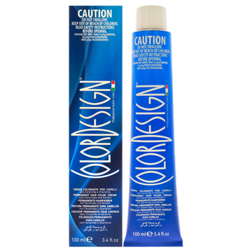 Permanent Hair Color - 6.003 6NNG Medium Natural Light Brown by ColorDesign for Unisex - 3.4 oz Hair Color