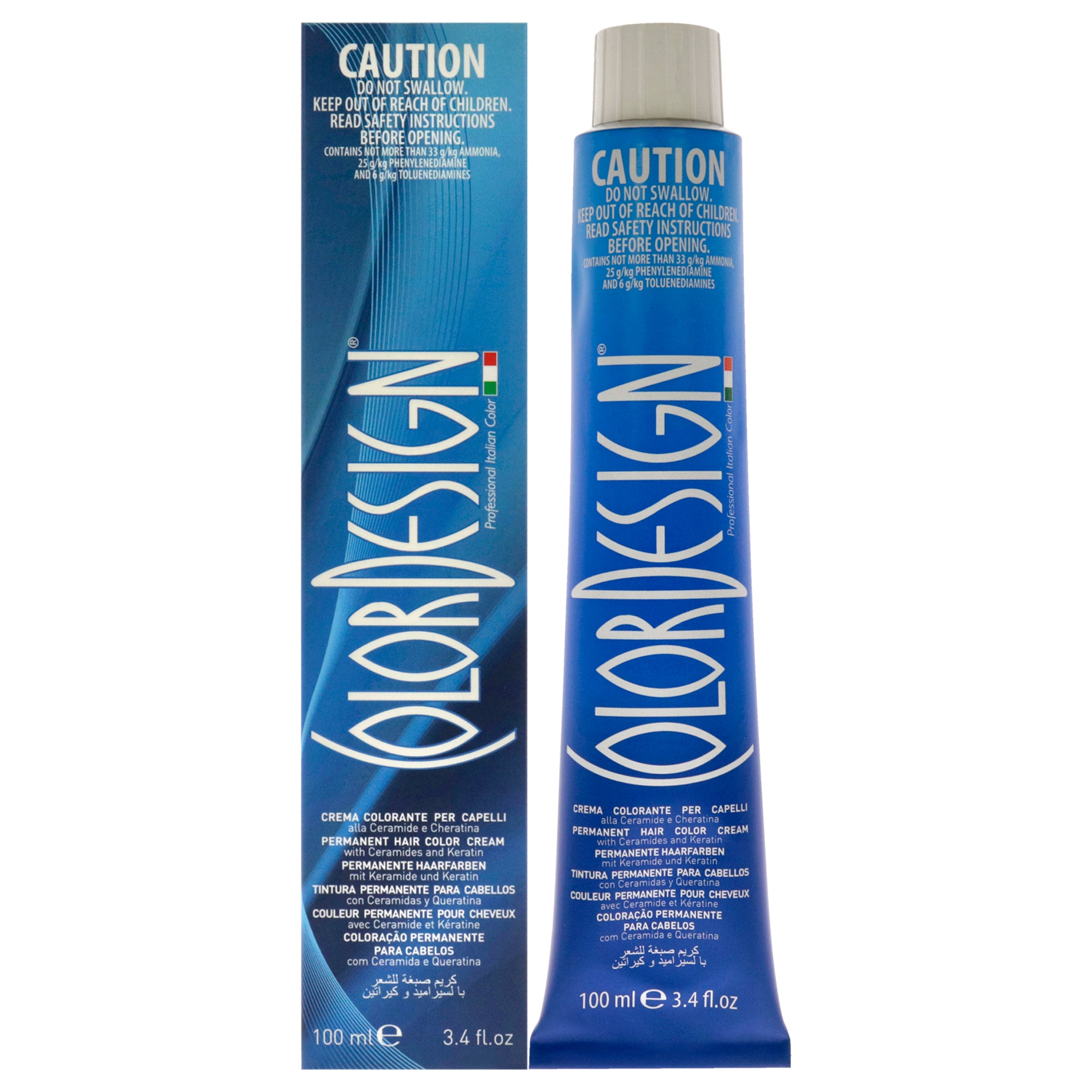Permanent Hair Color - 8.3 8G Light Golden Blonde by ColorDesign for Unisex - 3.4 oz Hair Color