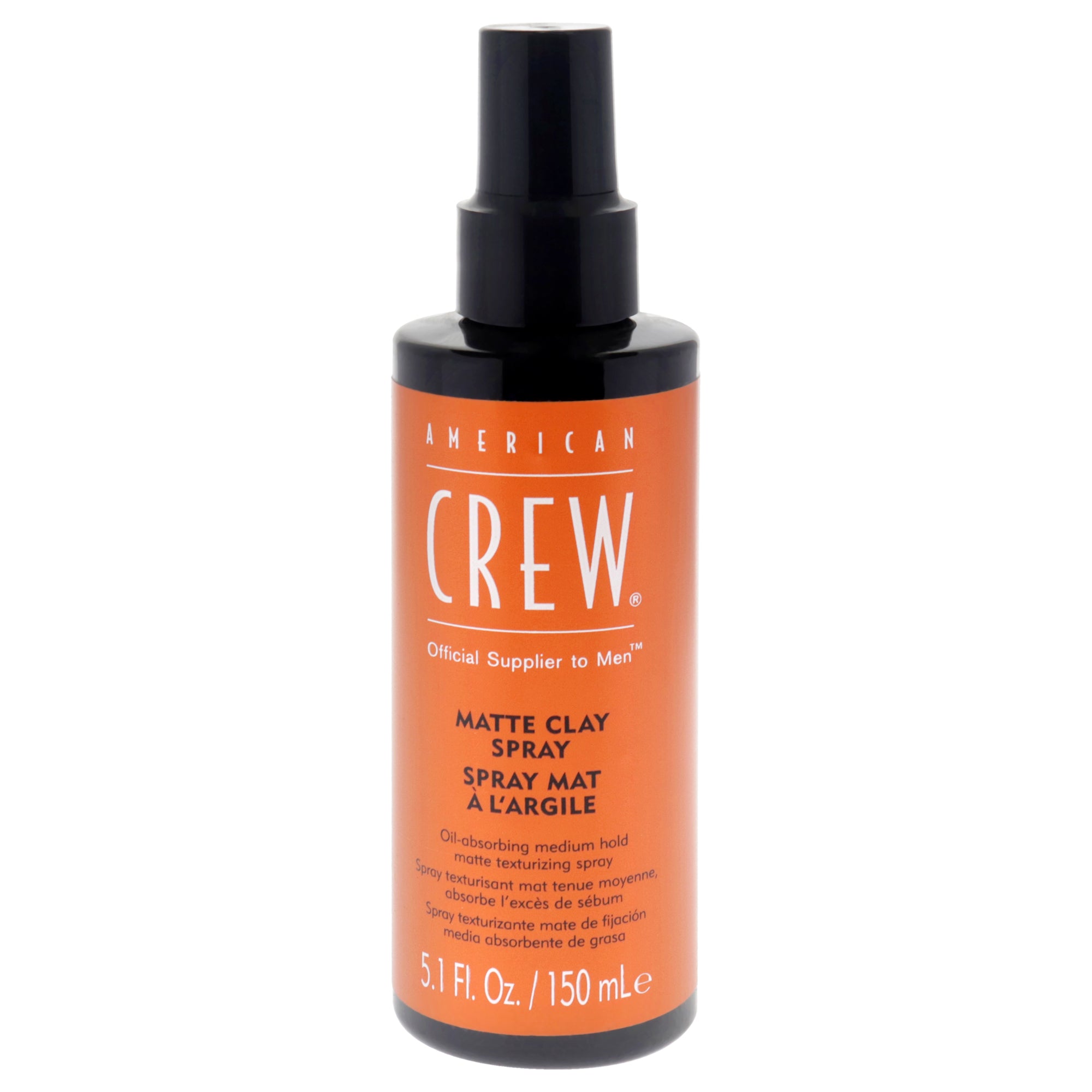 Matte Clay Spray by American Crew for Men - 5.1 oz Hair Spray
