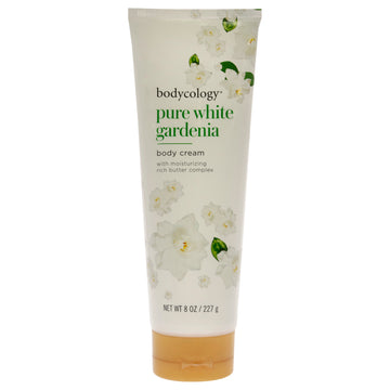 Body Cream - Pure White Gardenia by Bodycology for Women - 8 oz Body Cream