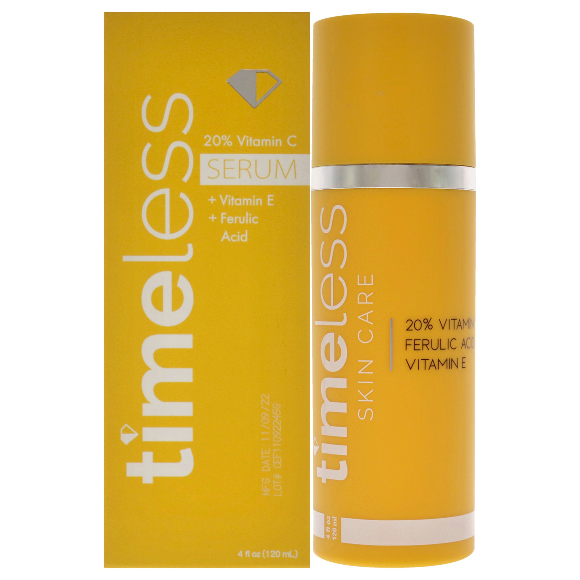 Vitamin C Plus E 20 Percent Ferulic Acid Serum by Timeless for Unisex - 4 oz Serum