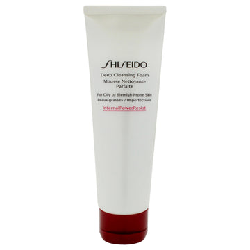 Deep Cleansing Foam by Shiseido for Women - 4.4 oz Cleanser (Tester)