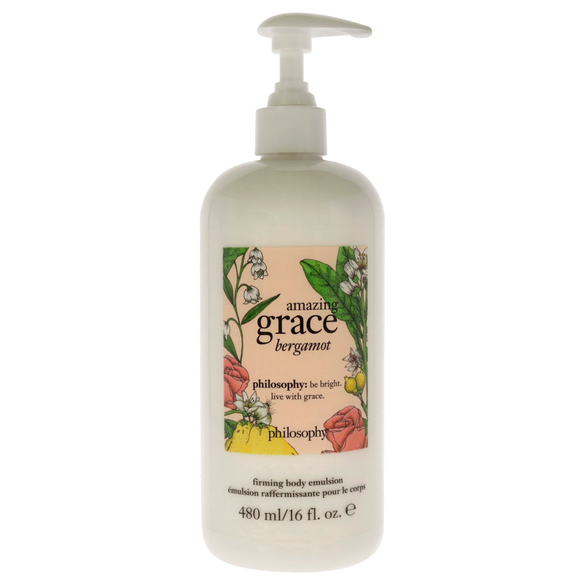 Amazing Grace Bergamot Firming Body Emulsion by Philosophy for Women - 16 oz Cream