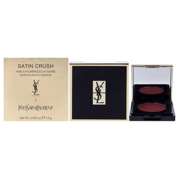 Satin Crush Mono Eyeshadow - 5 Radical Rust by Yves Saint Laurent for Unisex - 0.063 oz Eye Shadow