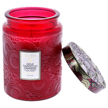 Japonica Collection Large - Goji and Tarocco Orange by Voluspa for Unisex - 18 oz Candle