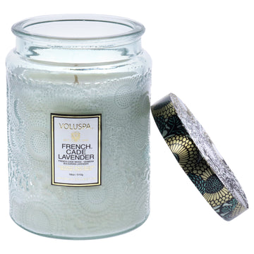 Japonica Collection Large - French Cade Lavender by Voluspa for Unisex - 18 oz Candle