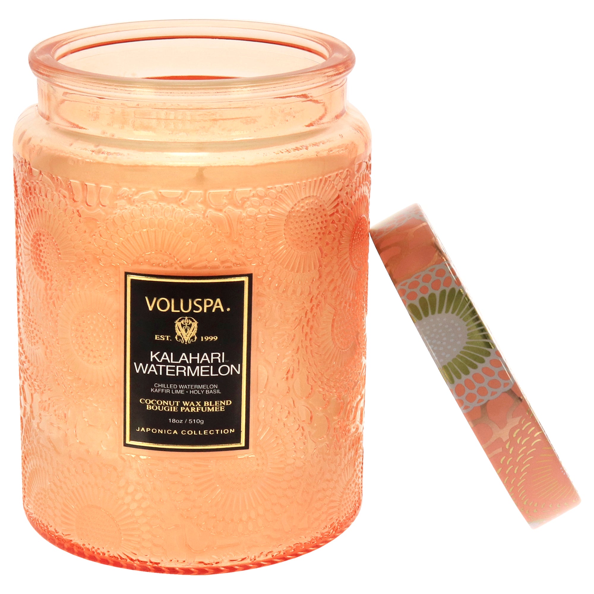 Japonica Collection Large - Kalahari Watermelon by Voluspa for Unisex - 18 oz Candle