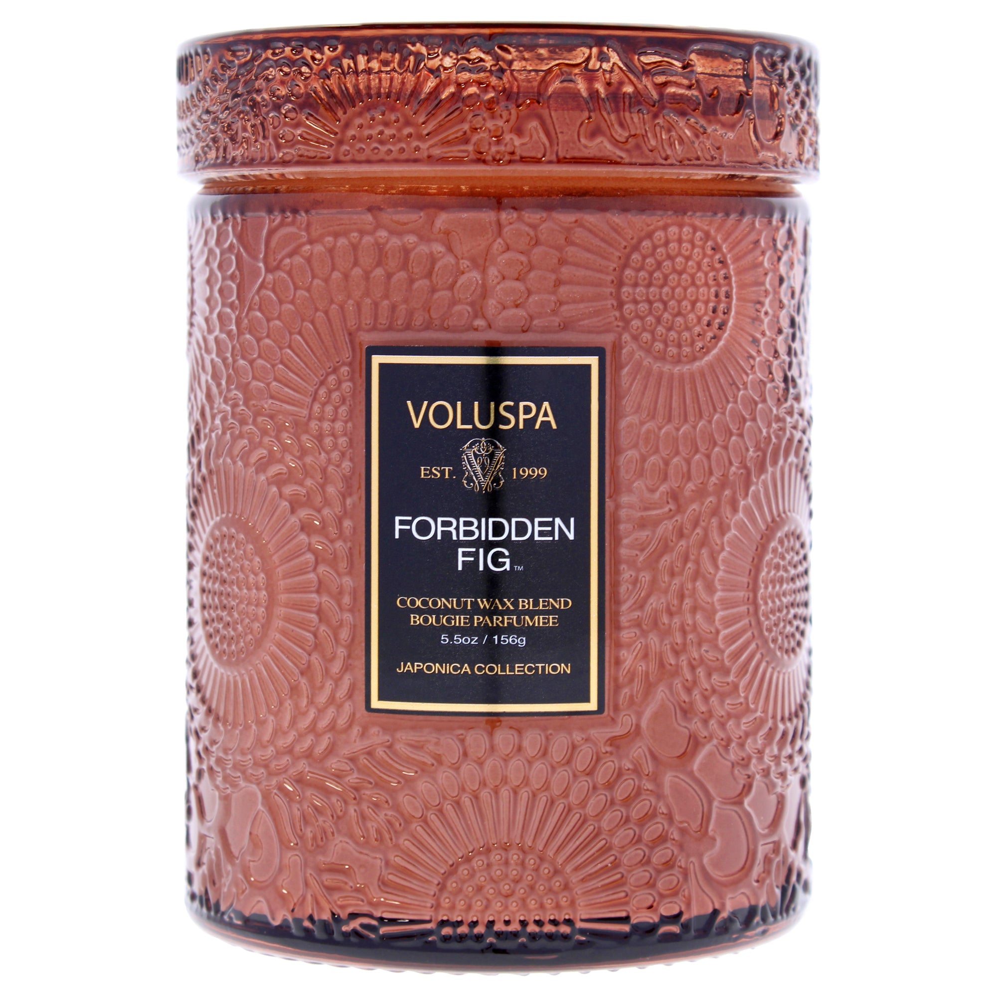 Japonica Collection Small - Forbidden Fig by Voluspa for Unisex - 5.5 oz Candle