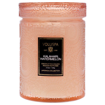 Japonica Collection Small - Kalahari Watermelon by Voluspa for Unisex - 5.5 oz Candle