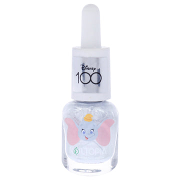 Bio-Sourced Chip Free Nail Lacquer Disney Collection Dumbo - Silver by Nailtopia for Women - 0.169 oz Nail Polish