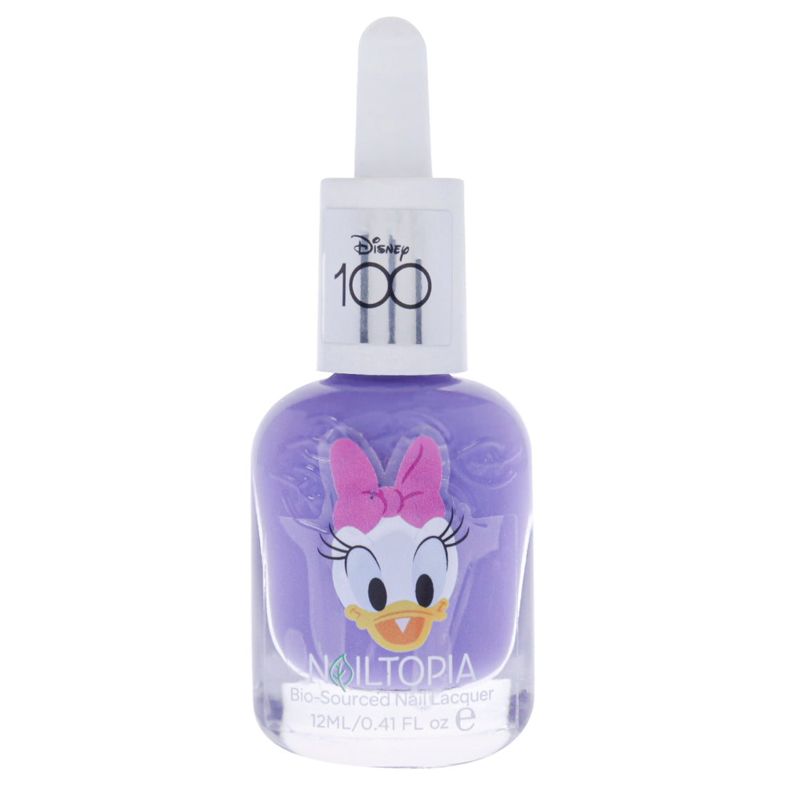 Bio-Sourced Chip Free Nail Lacquer Disney Collection - Daisy Duck by Nailtopia for Women - 0.41 oz Nail Polish
