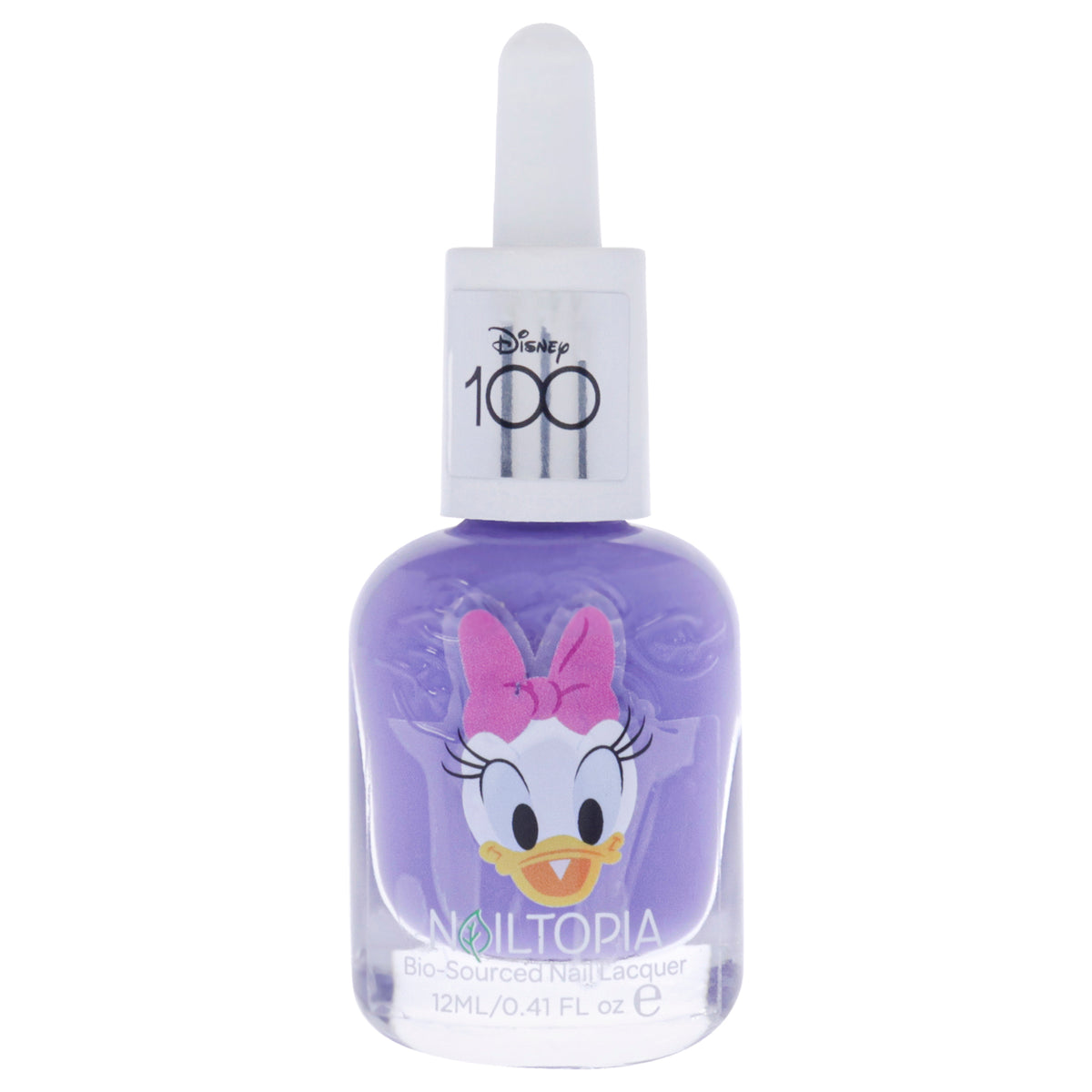 Bio-Sourced Chip Free Nail Lacquer Disney Collection - Daisy Duck by Nailtopia for Women - 0.41 oz Nail Polish