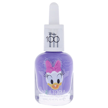 Bio-Sourced Chip Free Nail Lacquer Disney Collection - Daisy Duck by Nailtopia for Women - 0.41 oz Nail Polish