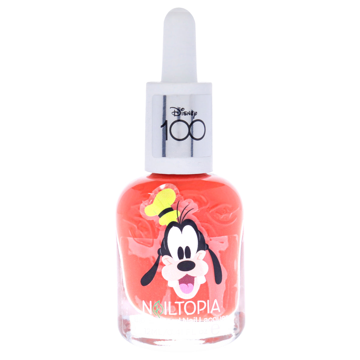 Bio-Sourced Chip Free Nail Lacquer Disney Collection Goofy - Burnt Orange Creme by Nailtopia for Women - 0.41 oz Nail Polish