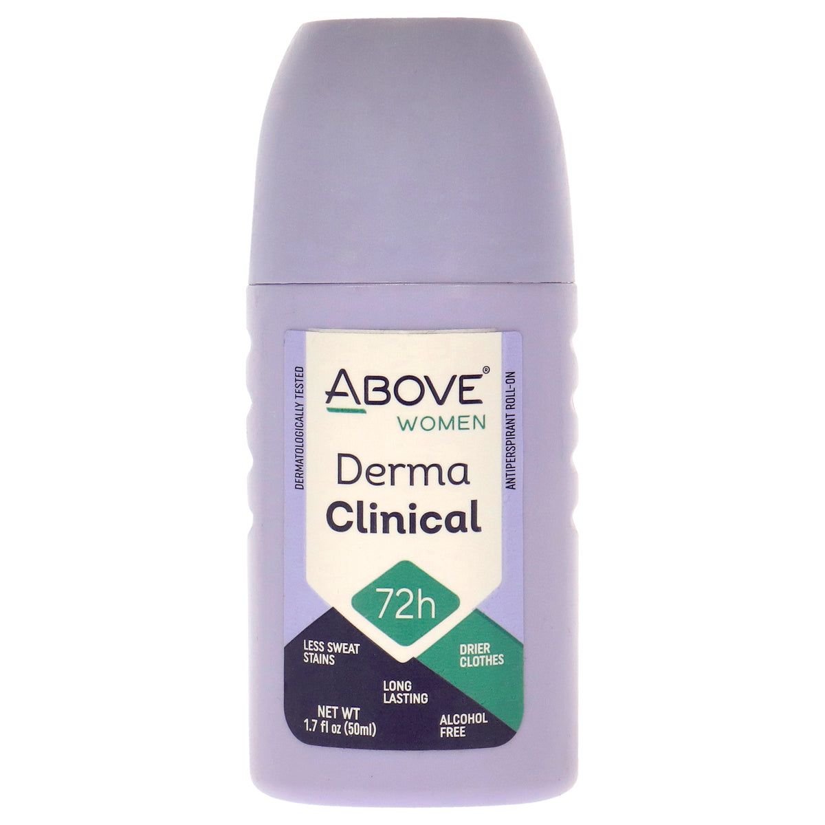 72 Hours Derma Clinical Antiperspirant Deodorant by Above for Women - 1.7 oz Deodorant Roll-On