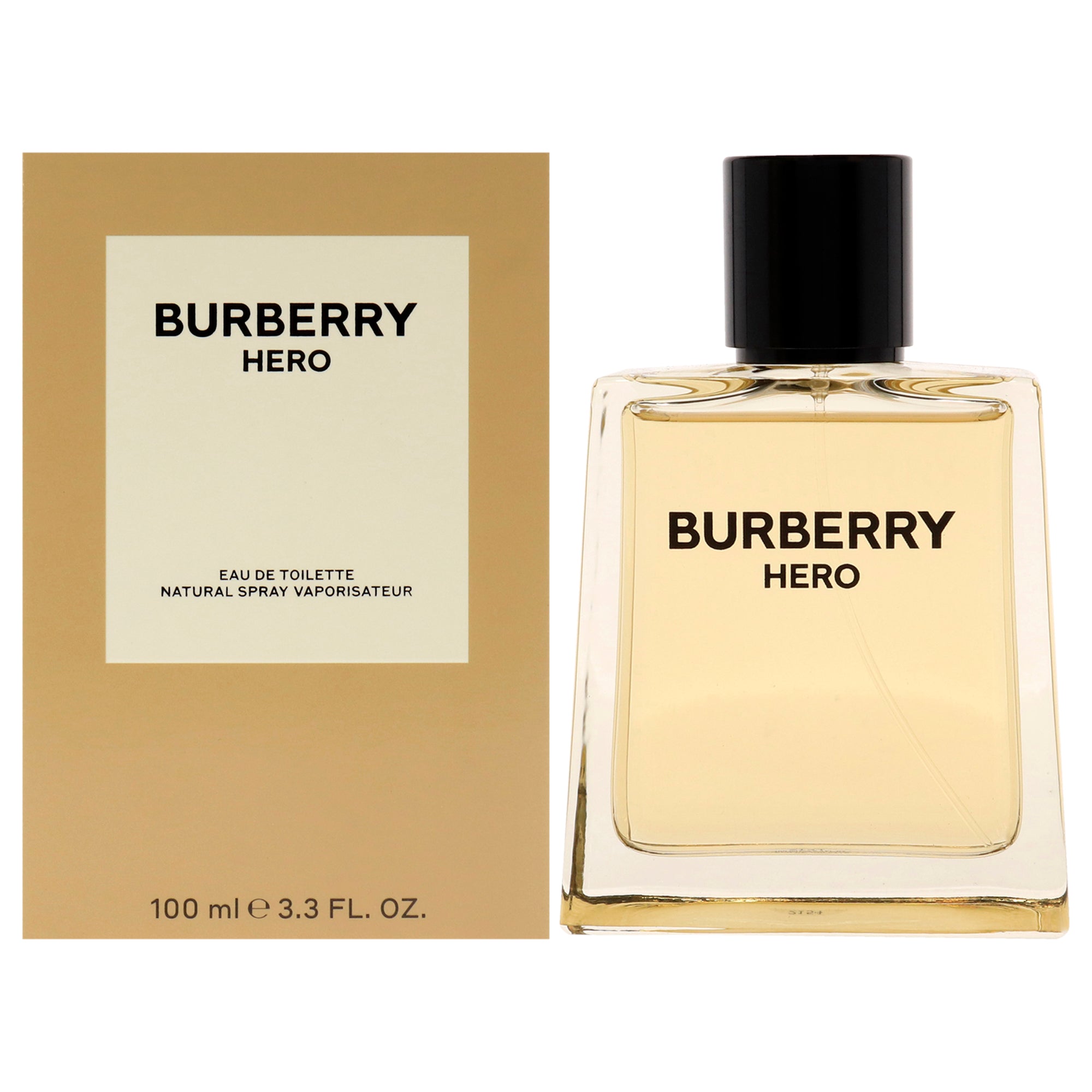 Burberry Hero by Burberry for Men - 3.3 oz EDT Spray (Refillable)