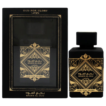 Badee Al Oud Collection - Oud For Glory by Lattafa for Unisex - 3.4 oz EDP Spray