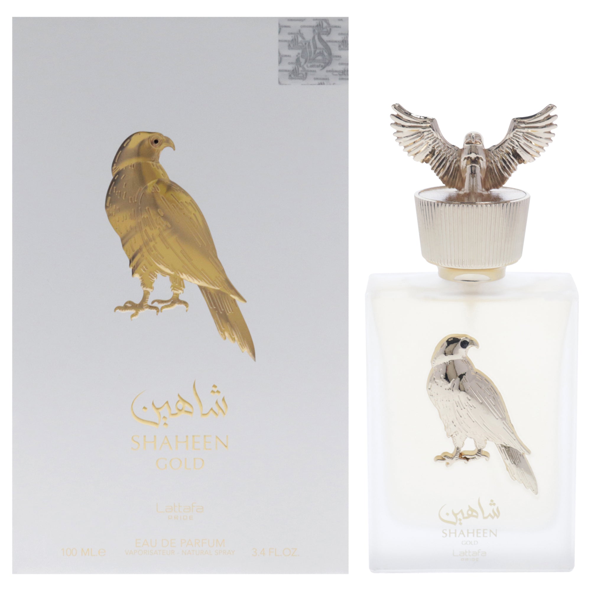Pride - Shaheen Gold by Lattafa for Unisex - 3.4 oz EDP Spray