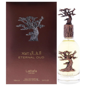 Pride - Eternal Oud by Lattafa for Unisex - 3.4 oz EDP Spray