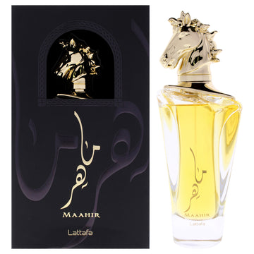 Maahir by Lattafa for Unisex - 3.4 oz EDP Spray