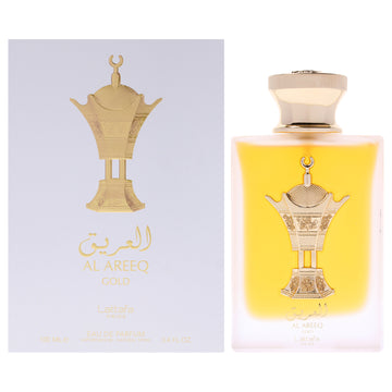 Pride - Al Areeq Gold by Lattafa for Women - 3.4 oz EDP Spray