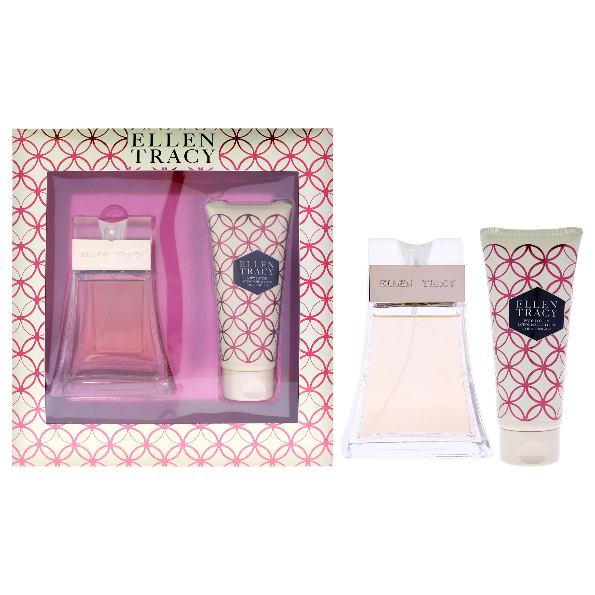 Ellen Tracy by Ellen Tracy for Women - 2 Pc Gift Set 3.4oz EDP Spray, 3.4oz Body Lotion