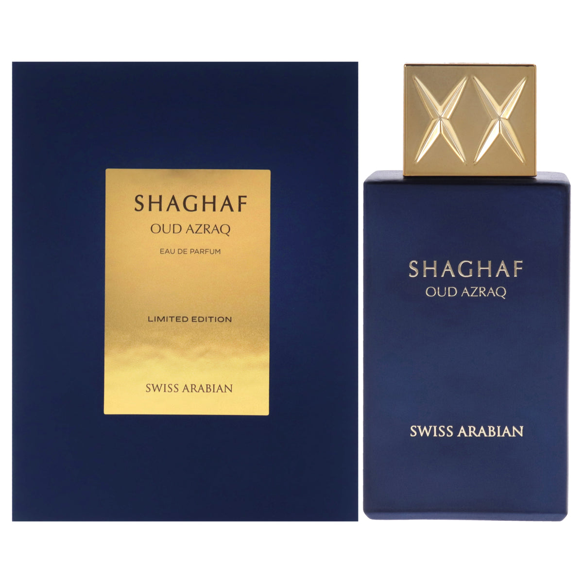 Shaghaf Oud Azraq Limited Edition by Swiss Arabian for Unisex - 2.5 oz EDP Spray