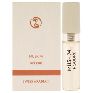 Musk 74 Poudre by Swiss Arabian for Unisex - 2.9 ml EDP Spray
