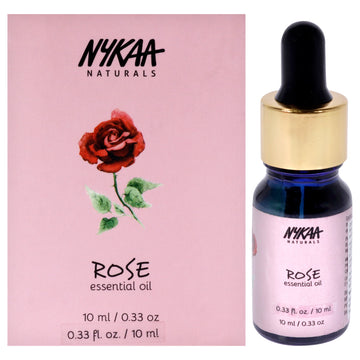 Essential Oil - Rose by Nykaa Naturals for Women - 0.33 oz Oil