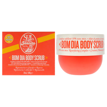 Bom Dia Body Scrub by Sol de Janeiro for Unisex - 7.8 oz Scrub