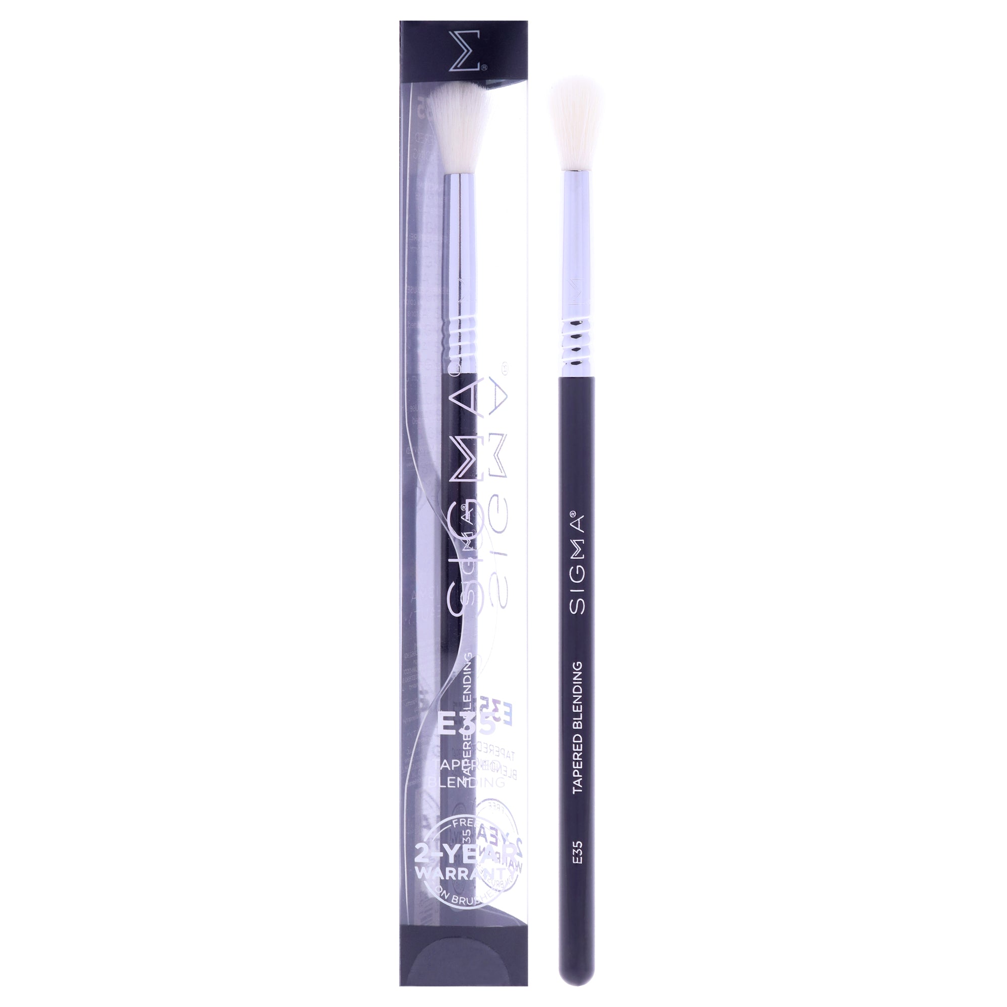 Tapered Blending Brush - E35 by SIGMA for Women - 1 Pc Brush